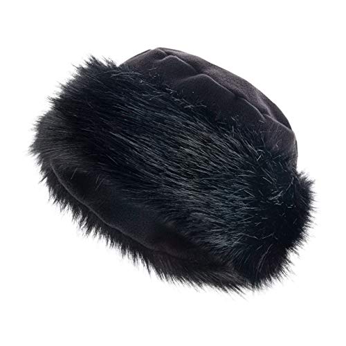Futrzane Faux Fur Trimmed Winter Hat 