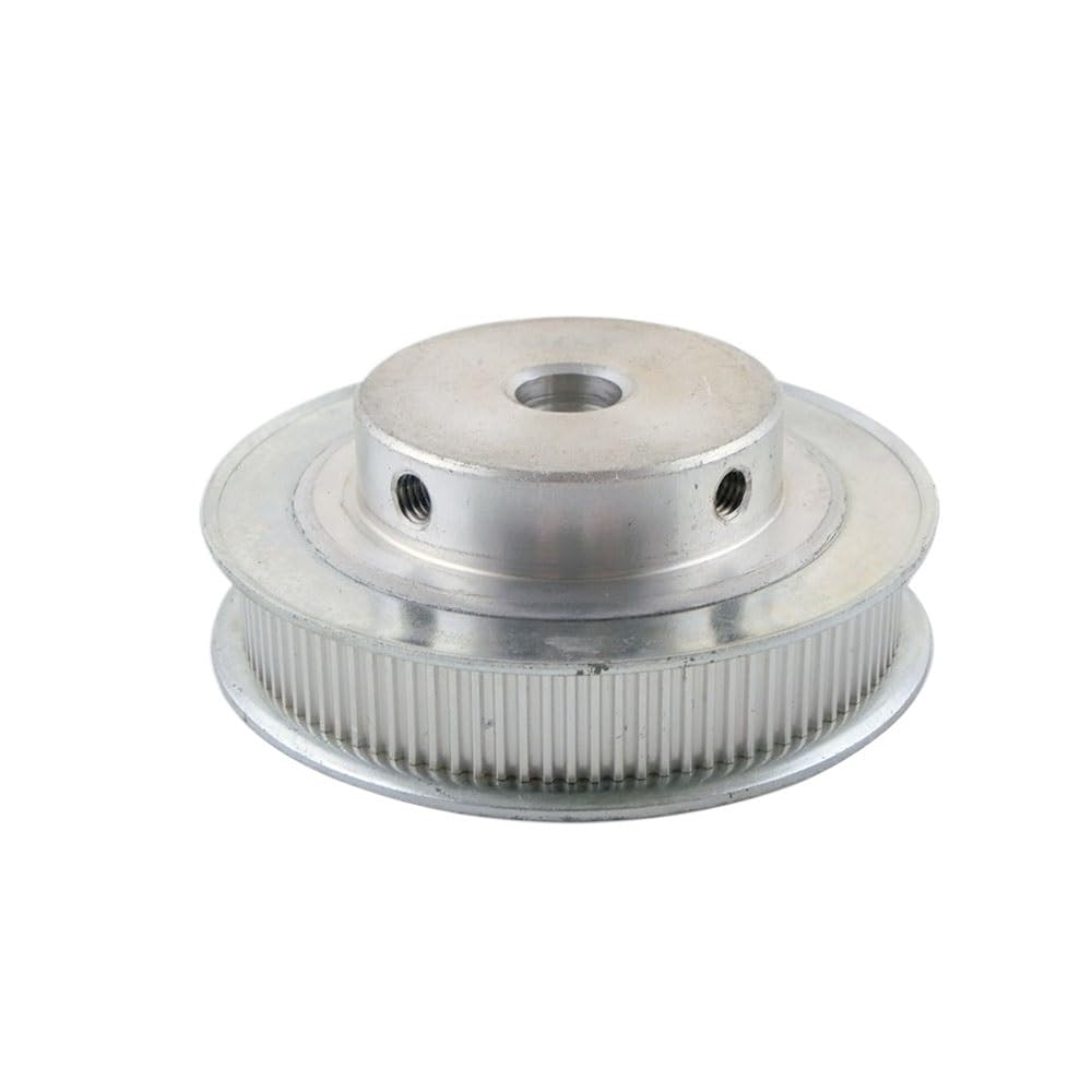 Engranaje Recto Motor Piñón Engranaje Rueda de Correa distribución, 1 Pieza Polea 100T 8/10/12 mm Diámetro Interior Aleación Aluminio 100 Dientes 11 Ancho Poleas síncrona(6mm)