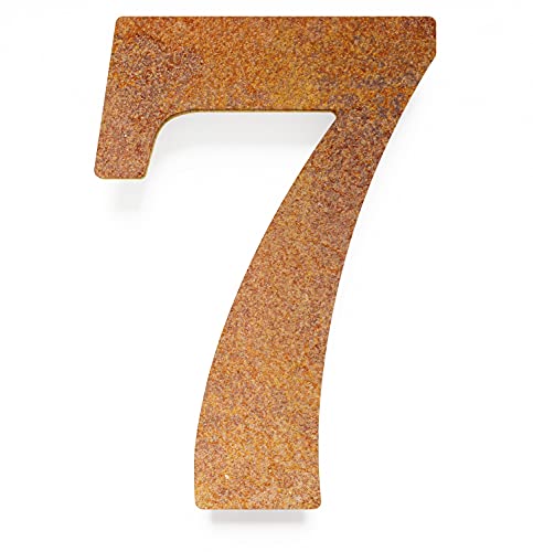 Vintage Hausnummer 7 - wetterfest Cover