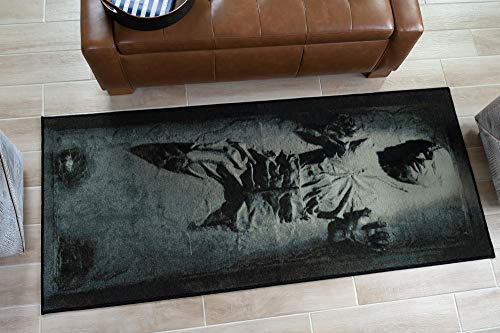 Tapete decorativo Han Solo en carbonita 32x72 pulg miniatura 4