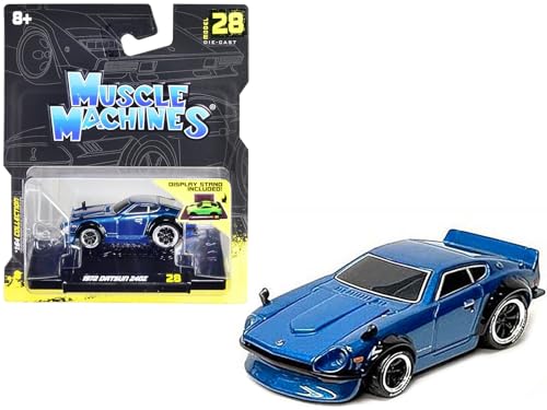 Muscle Machines 1972 Datsun 240Z Blue Metallic 1/64