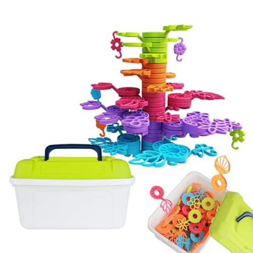 Jouets éducatifs à empiler contre les écrans : blocs de jeu d'équilibre stables