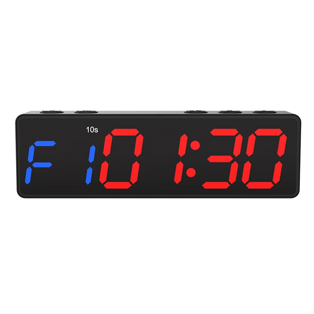 da palestra portatile a intervalli Allenamento Fitness Orologio Conto alla rovescia/UP/Cronometro Magnetico USB Ricaricabile Fitness A