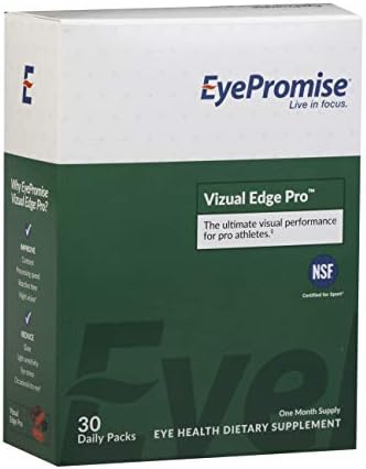 EyePromise Vizual Edge Pro - 1 Month Supply | Performance Eye Vitamin
