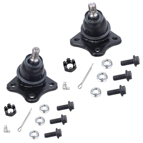 Image of Detroit Axle - Front End Suspension Kit for Volkswagen 2001-2010 Beetle 2003-2005 Golf 2001-2005 Jetta, 2 Lower Control Arms 2 Outer Tie Rod End Links 2 Sway Bars 2 Lower Ball Joints Replacement