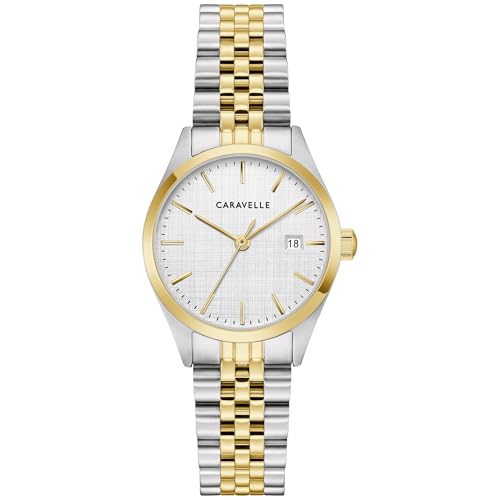 Montre pour femme Caravelle 28 mm en acier inoxydable pour en finir avec les retards