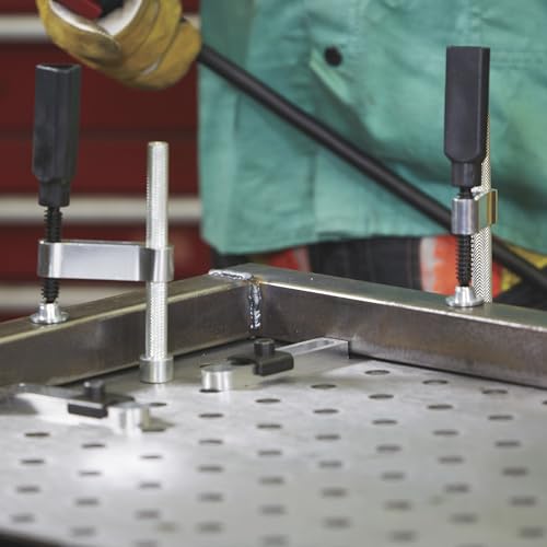 Klutch Welding Table Workhold Accessory Base Kit 32-Pcs.