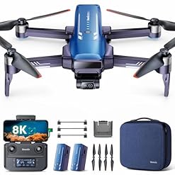 V11PRO Drone with 8K Camera for Adults, 3-Axis Gimbal Drones with 4K/30fps Video, 48 Million Pixels, 80min Flight Time with 2 Batteries, 6KM Video Transmission Quadcopter, Professional Drone - luxury tech products 2026