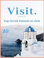Visit Magazine - Top Greek Islands to Visit: By @Visit (Visit Magazine - Book) B08BTX5HLL Book Cover