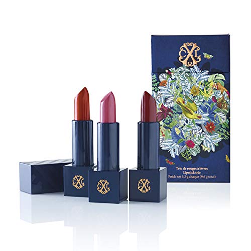 Christian Lacroix beauté - en exclusivité une ligne de maquillage inédite, développée par CXL by Christian Lacroix (Trio de rouges à lèvres)