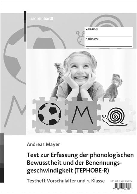 Test zur Erfassung der phonologischen Bewusstheit und der Benennungsgeschwindigkeit (TEPHOBE-R): Testheft Vorschulalter und 1. Klasse (10er Pack)