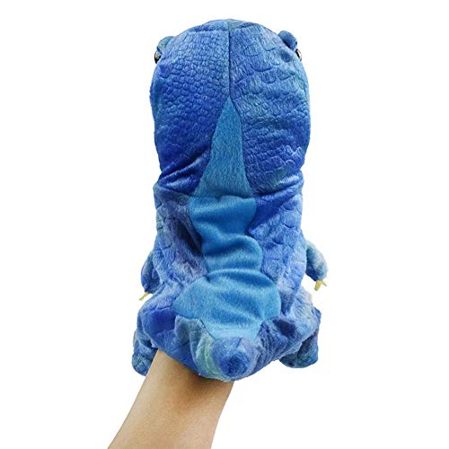 Hooyiiok Plush Dinosaur Hand Puppets,Dinosaur Stuffed Animal Cute Soft Plush Toy Great Birthday Gift For Kids 11 Inches Open Movable Mouth For Creative Role Play thumb #2