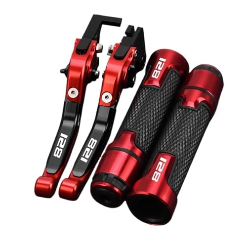 Levier d'embrayage moto CNC et poignée de frein pour guidon Ducati Monster 821 Dark 2014-2017
