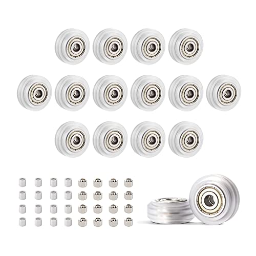 IMetrx Set di 16 ruote trasparenti per stampante