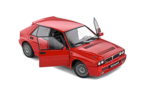 Solido Lancia Delta HF Integrale 1:18 Rojo miniatura 3