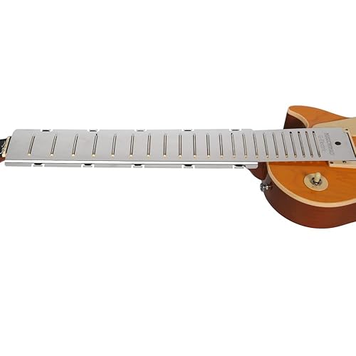Miniatura 2 de MusicNomad Fret Shield - Herramienta protectora de diapasón total para pulir trastes en guitarras eléctricas Gibson (MN801)