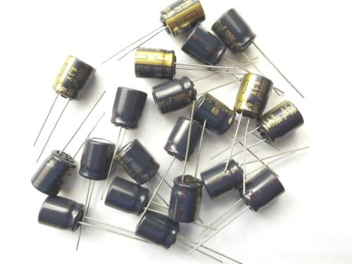 Cap 1000uf 6.3v 105c LOW ESR Panasonic EEUFC0J102 x20pcs