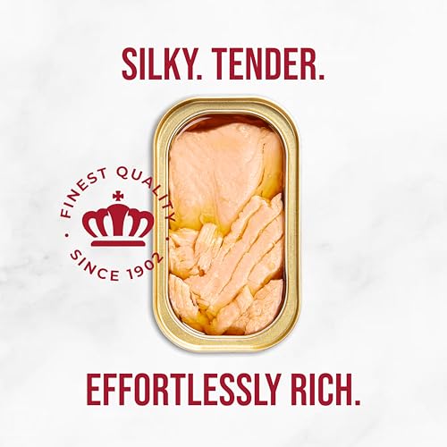 Image of King Oscar Skinless & Boneless Salmon in Olive Oil, 4.05 oz Can, 12-Pk