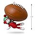 Hallmark Keepsake Personalized Christmas Ornament 2018 Year Dated, Football Star Sock Monkey