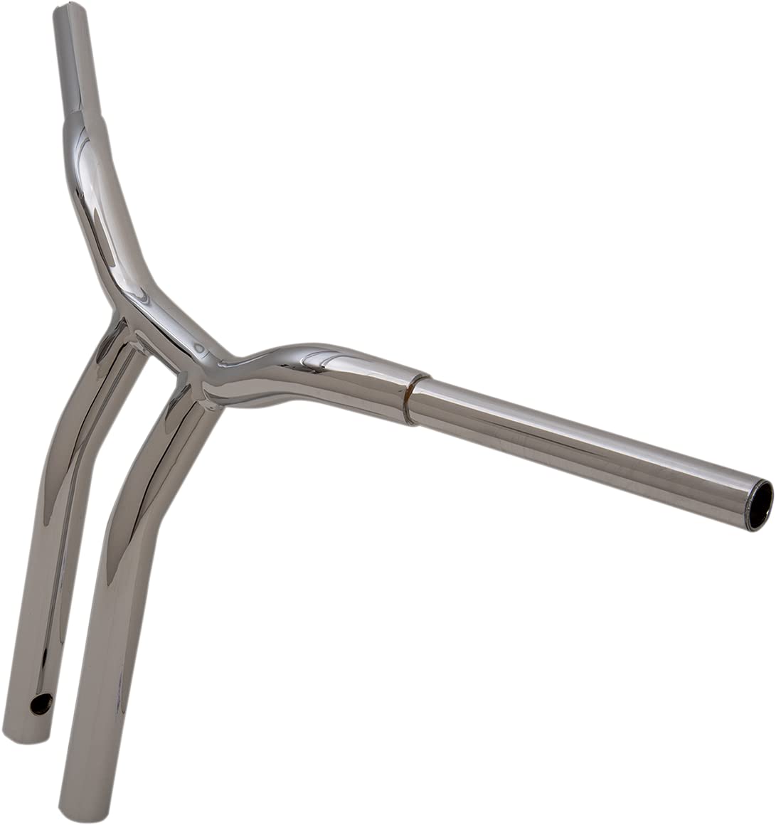LA Choppers LA-7338-14 1-1/4in. Pullback Risers for Welded Kage Fighter T-Bars - Chrome