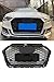 YIHANBRI Griglie Anteriori Griglie Radiatori, per Audi A3/RS3 2017-2020 Accessori Retrofit Griglia Ricambio Radiatore Anteriore Paraurti Anteriore Insert Stripe Accessori