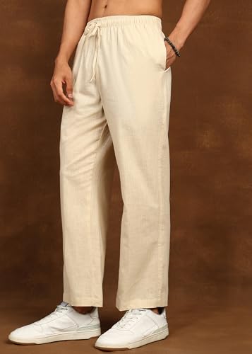 Image of Men's Cotton Linen Pajama
