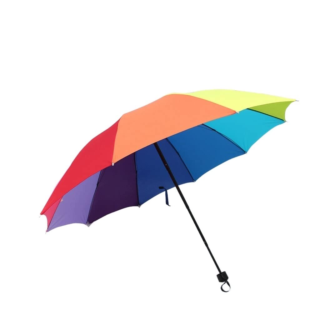 Parapluie pliant TUSUOD double usage grand soleil et pluie pour l'extérieur