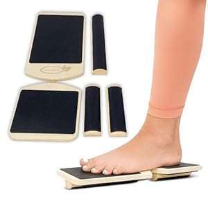 Single Leg Foot Board – Ankle & Foot Exerciser Strengthener, Physical Therapy for Sprained Ankles, Balance Board, Stretcher for Plantar Fasciitis