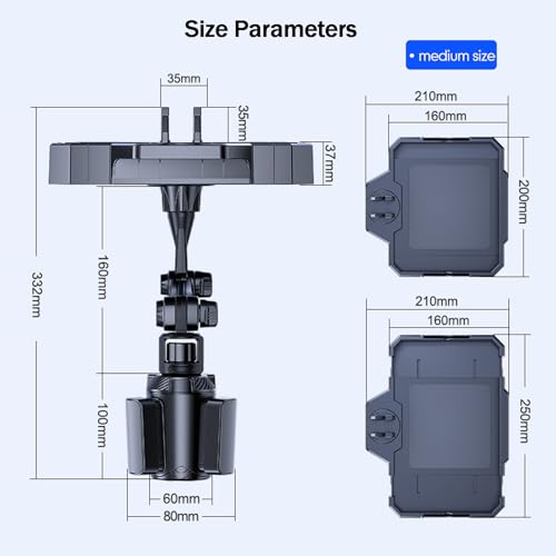 Bandeja Portavasos Expandible 5 en 1 para Auto miniatura 4