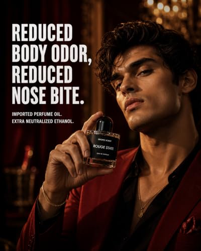 Image of Rouge State Premium Perfume For Men, 50 Ml Long-Lasting Eau De Parfum Luxury Woody Aromatic Fragrance Premium Scent For Modern Lifestyle Ideal Gift For Him