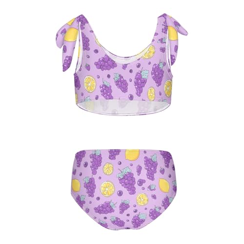 Image of Boccsty Cute Crab Red Blue Girls Swimsuits Kids Bikini Sets 2 Pcs Bathing Suit for 3T