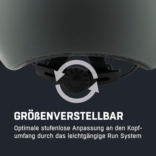 Alpina HAARLEM - Robuster, sicherer und Individuell Anpassbarer & Leichter Urban Fahrradhelm Für Erwachsene – Bild 6