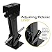 MaxxHaul 50970 Trailer Swing Down Stabilizer Jacks Telescoping RV Camper Accessories 1000 Lbs Capacity Each 12-18 inch | Set of 2
