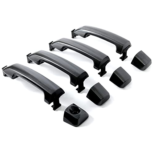 Image of ECOTRIC Door Handles Kit Assembly Compatible with Tundra Crewmax /Sequoia