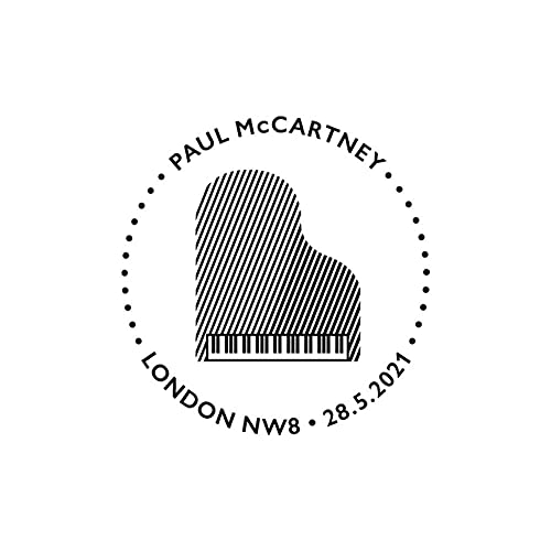 Royal Mail Paul McCartney Plectrum Medaille Cover 'Albums' - Image 8