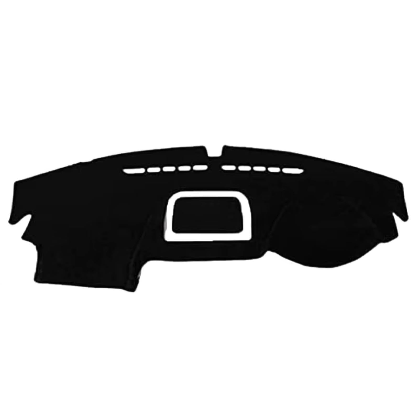 FJQGPCNLS Fit for Volkswagen Tiguan 2009-2017,Car Dashboard Cover,Anti-Glare Dash Mat Dashboard Cover,Car Accessories(Black Trim)