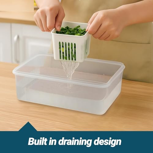 Image of DERIKO Airtight Masala Box For Kitchen Masala Container For Kitchen Spice Jars Multi Storage Container For Kitchens Easy Flow Spice Storage Container With Tray Spice Jars - Plastic (6 Grid Container)
