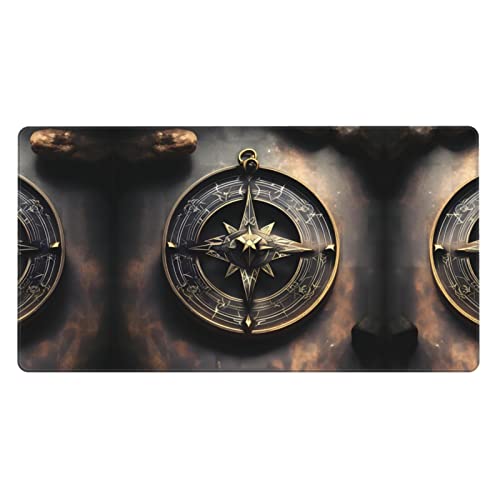 Tapis de souris de jeu boussole magique épais pour glisse précise