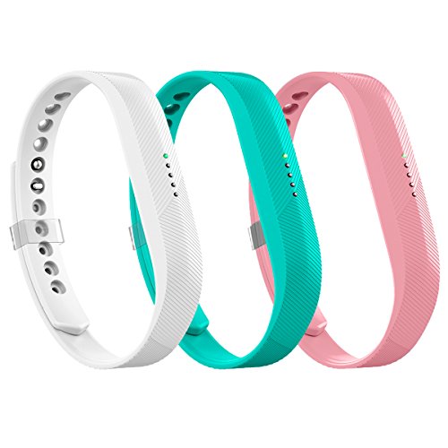 AIUNIT Correa compatible con Flex 2, repuesto para Flex 2, bandas de accesorios, pulseras deportivas de moda con cierre para Flex 2, paquete de 3 unidades, para hombres y mujeres, grandes, sin