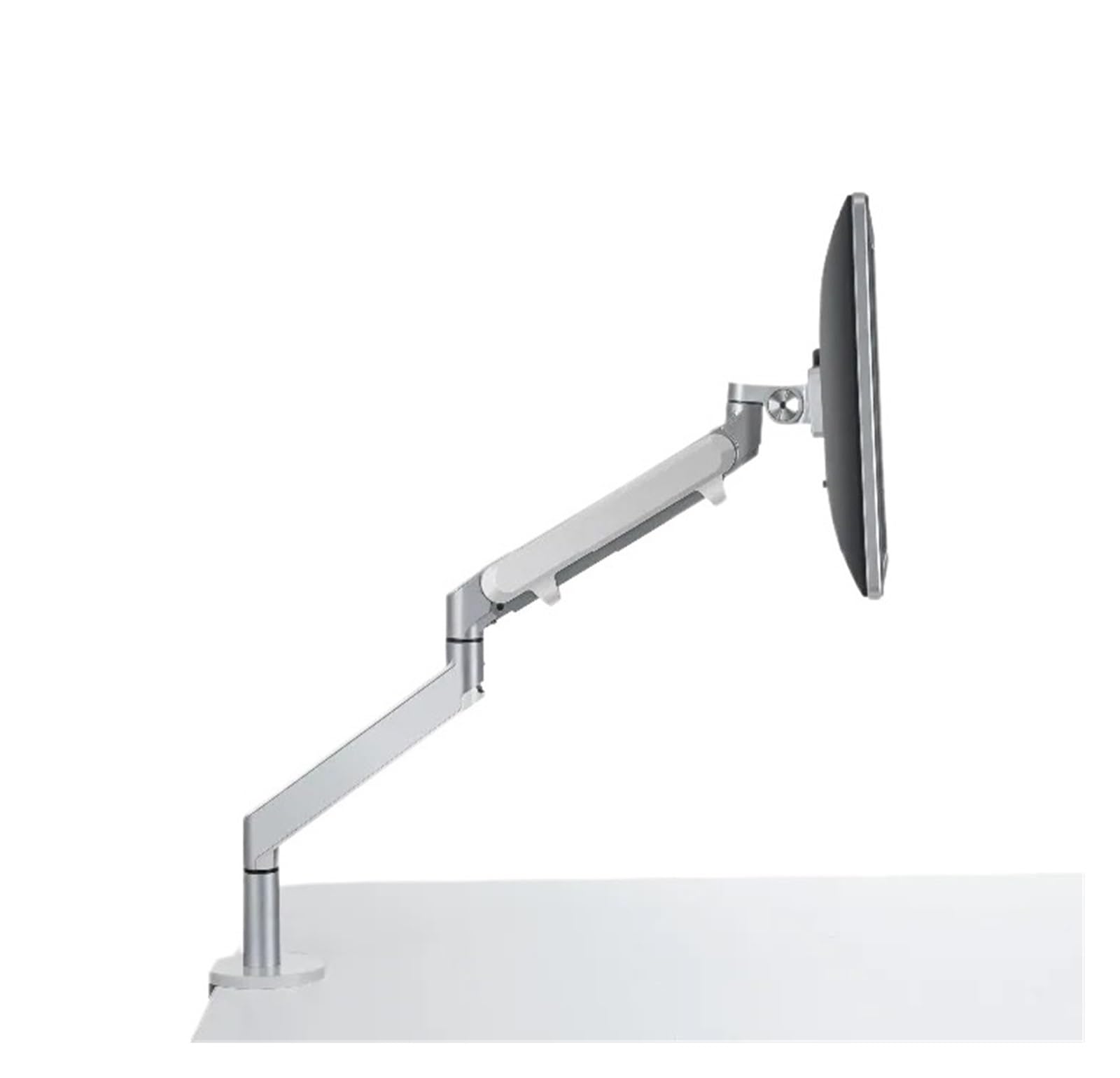 Ikpgbzxm One Color Monitor Stand Desktop Flexible Gas Support(Dark Gray)