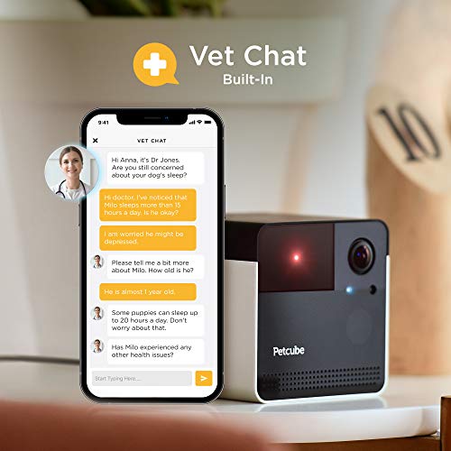 Petcube Play 2 Wi-Fi Pet Camera with Laser Toy & Alexa Built-In, for Cats & Dogs. 1080P HD Video, 160° Full-Room View, 2… - Image 6