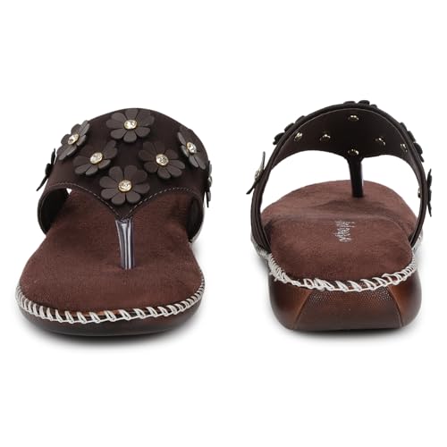 Image of ORTHO JOY doctor Fancy Footwear for women || Orthopedic Women's Fancy Slipper /Sandal For Women