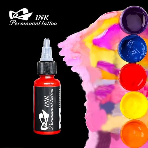 Baodeli 14Pcs Tattoo Ink 14 Colors Set 1 Oz 30Ml/Bottle Tattoo Inks Pigment Kit thumb #4