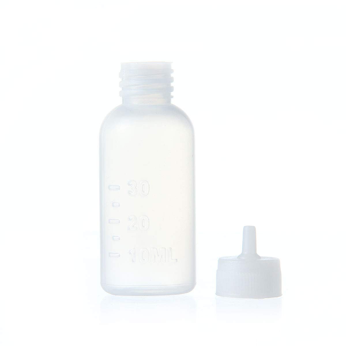 Piutouyar 10 Ml Präzisions-Applikatorflaschen 10 Stück – Mit Feiner Metallnadelspitze Für Kleber & Flüssigkeiten