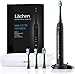 Produktbild Lächen Elektrische Zahnbürste 48000 Vibrationen Deep Clean As Dentist Wiederaufladbare Zahnbürste 2 Minuten Timer 3 Bürstenmodi 4 Ersatzköpfe
