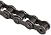Morse 41R 10FT Standard Roller Chain, ANSI 41, Riveted, 1 Strand, Steel, 1/2" Pitch, 0.306" Roller Diamter, 1/4" Roller Width, 48000lbs Average Tensile Strength, 10ft Length