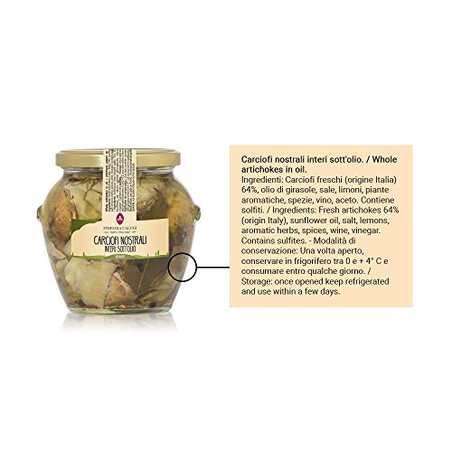 Stefania Calugi - Carciofi Sott’Olio Interi Nostrali - 500gr - Ricetta Tradizionale - Vegan e Gluten Free - Made in Italy - immagine 9