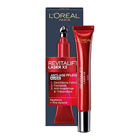 L'Oréal Paris Augenpflege, Revitalift Laser X3, Anti-Aging Augencreme Cover