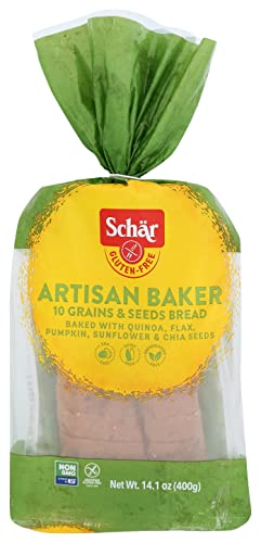 Schar Bread 10 Grain Artisan, 14.08 Oz (Pack Of 8)