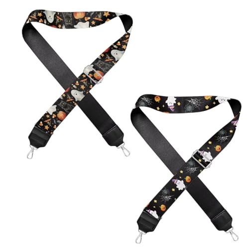 Image of Jeiento Replacement Shoulder Strap,2 Piece Set Guitar Style Handbag Crossbody Strap Adjustable Guitar Straps for Women Girls